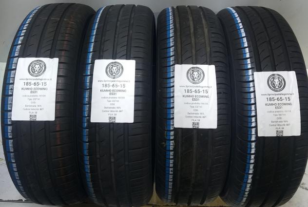 4 GOMME 185 65 15 KUMHO A55105