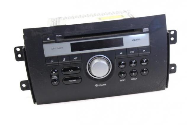 39101-79J00-CAT AUTORADIO FIAT SEDICI 1.9 D 4X4 88KW 6M 5P (2008) RICAMBIO USATO ( NON FORNIAMO CODICE AUTORADIO , SOLO NUMERO DI TELAIO VEICOLO )