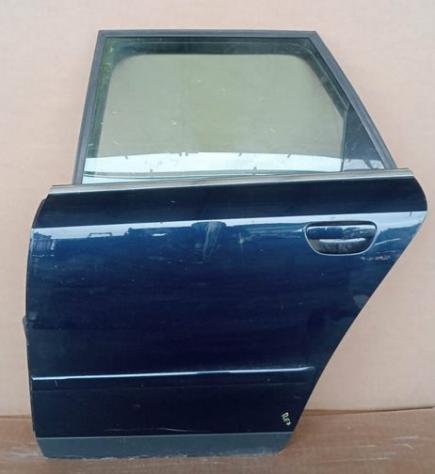 PORTA POST.S. BLU SCURO MET. C/ALZ. E SERR. Carrozzeria Lamierati esterni Porte Porta post. sx. AUDI - A4 - 01-11-2004 - 01-10-2007