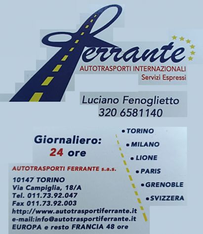 AUTOTRASPORTI FERRANTE