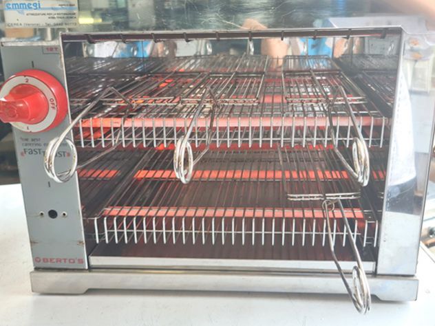 2 tostiere inox per panini usate - Foto 6