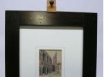Arena quadro vecchia verona cornice pregiata epoca noce 800'