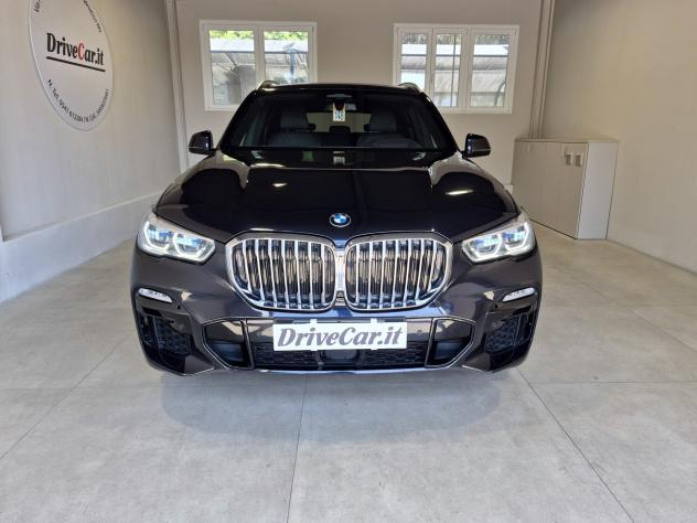 BMW X5 XDRIVE 45E MSPORT LASER PELLE TETTO SOSPENSIONI PNEUMATICHE FRENI M BLU C.21" ADAS 1 PROPRIETARIO - Foto 5