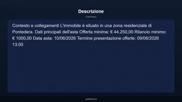 Immobile in asta di 67 m² in vendita a Pontedera - Foto 6