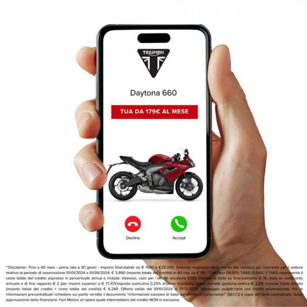 TRIUMPH Daytona 660 - rif. 23906108 - Foto 3