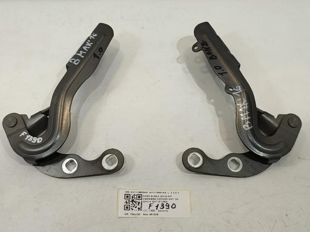 CERNIERE COFANO ANTERIORE DX E SX FORD B - Max Berlina AV1116800AA AV1116801AA SPJD/E (12) - Foto 2