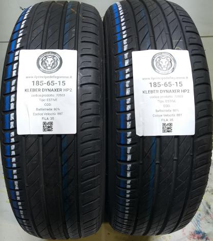 2 GOMME 185 65 15 KLEBER A70503