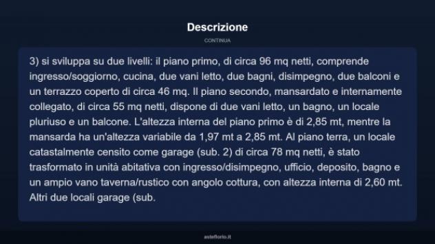 Immobile in asta di 119 m² in vendita a Tornimparte - Foto 6