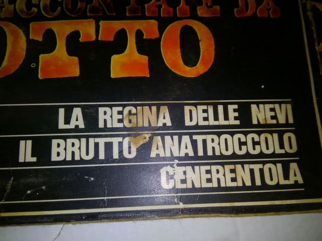 Le grandi fiabe raccontate da CICCIOBOTTO an 1965 - vinili 33 giri - Foto 9