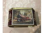 SCATOLA LATTA VINTAGE CON TRENI