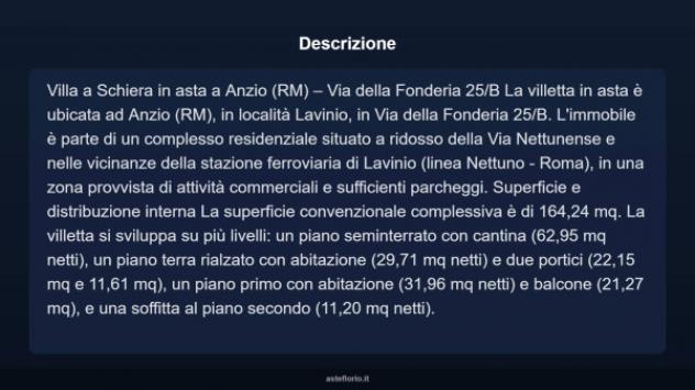 Immobile in asta di 164 m², box auto in vendita a Anzio - Foto 5