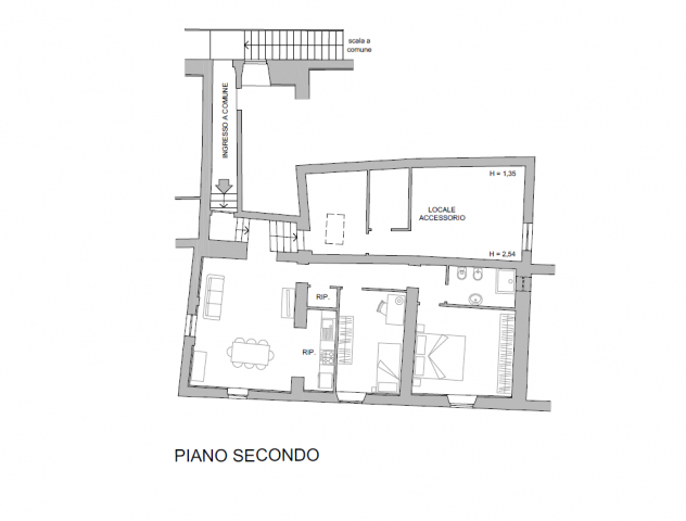 Appartamento in vendita a Le Scotte - Siena 123 mq Rif: 1432726 - Foto 7