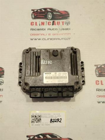 CENTRALINA MOTORE RENAULT Scenic Serie 0281011549 8200310863 F9Q804 diesel 1870 (0309)