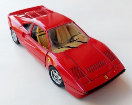 Modell.Burago Ferrari GTO (1984)scala 1/24 in alluminio pressofuso Made in Italy - Foto 6
