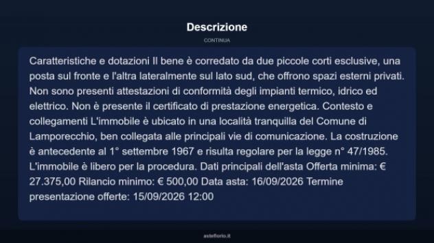 Immobile in asta di 71 m² in vendita a Lamporecchio - Foto 6