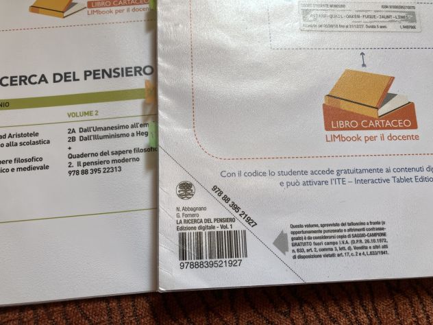 Triennio superiori - filosofia - La ricerca del pensiero - Foto 3