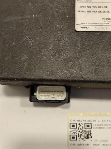 CARICATORE CD LEXUS RX 300 86270-48020 1MZFE (0003) - Foto 5