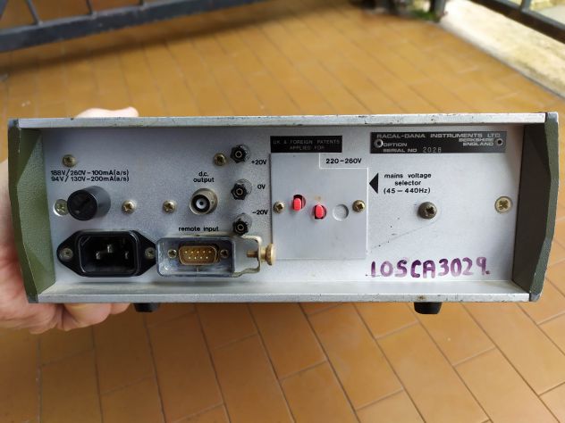 MILLIVOLTOMETRO RACAL-DANA 9301A - Foto 4