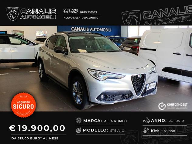 Alfa Romeo Stelvio 2.2 Turbodiesel 210 CV AT8 Q4 B-Tech - 2019 - AZIENDALE