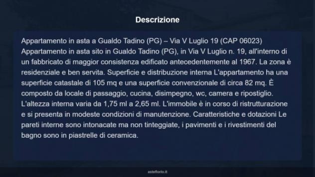 Immobile in asta di 105 m² in vendita a Gualdo Tadino - Foto 17