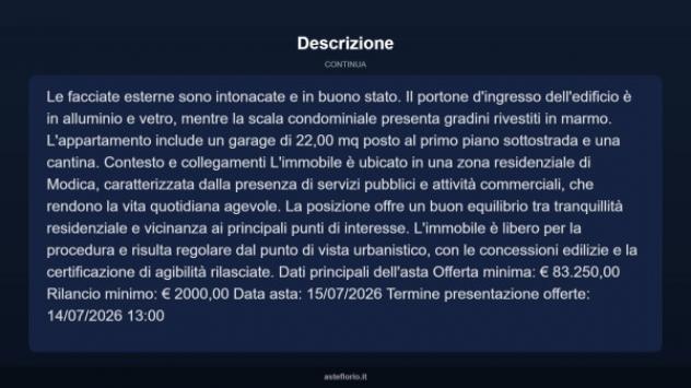 Immobile in asta di 130 m², box auto in vendita a Modica - Foto 11