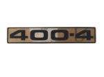TARGHETTA AIXAM 400.4