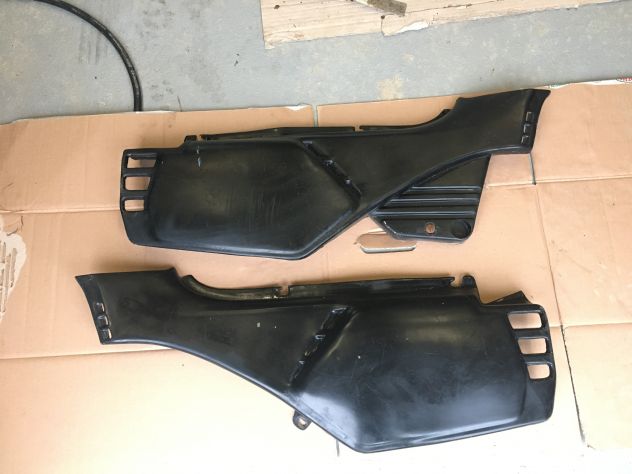 Fianchetti carene plastiche posteriori Moto Enduro MALAGUTI 125 YLC anno 1989