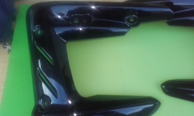Protezione radiatore x triumph steet triple nero - Foto 5