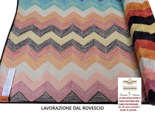 TAPPETO MISSONI RETTANGOLARE cm. 160 x 70 - Foto 4