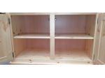 Base VADUZ pino 2 ante e 2 cassetti 105x46x87 Peso kg 33 Volume Mc 0,5 1 x Box t