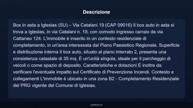 Immobile in asta di 35 m² in vendita a Iglesias - Foto 9