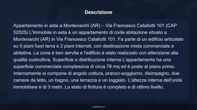 Immobile in asta di 78 m², box auto in vendita a Montevarchi - Foto 18