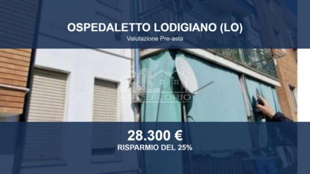 Immobile in asta di 73 m², box auto in vendita a Ospedaletto Lodigiano