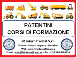Patentino muletto gru ple escavatore trattore