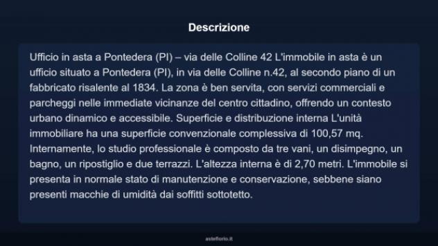 Immobile in asta di 100 m² in vendita a Pontedera - Foto 9