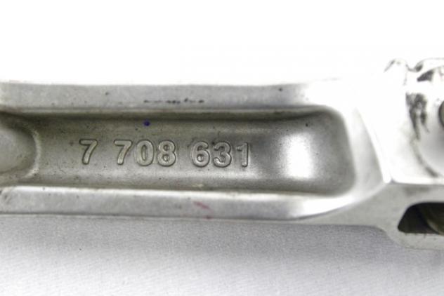 BMW S 1000 R 46717708631 PEDANA ANTERIORE SINISTRA K47 13 - 16 FRONT LEFT FOOTREST CON GRAFFI - Foto 4