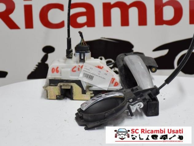 Serratura Destra Citroen C3 Pluriel 46978880 - 00672 - Foto 2