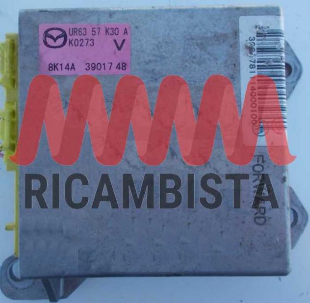 UR6357K30A Mazda BT50 Ford Ranger centralina airbag