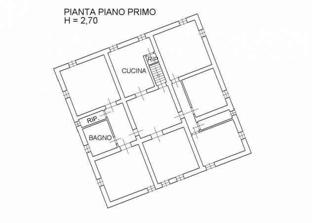 COLONICA di 8 vani e di 800 mq (LAJATICO) rif. L 300 - Foto 19