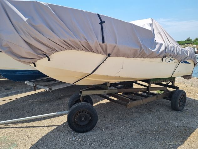 Saver 495 + 40cv + Motore elettrico di prua + t top - Foto 2