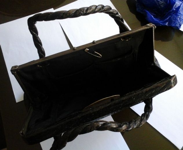 Borsa Vintage Nera - Foto 4