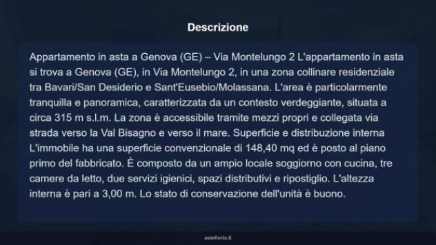 Immobile in asta di 148 m² in vendita a Genova - Foto 18