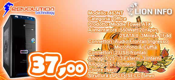 Case PC Middle Tower ATX 550W Revolution Technology - Foto 3