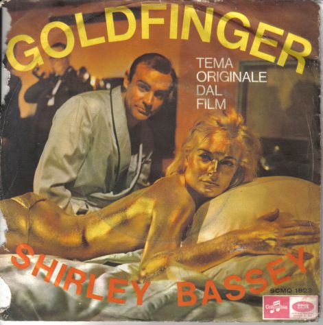 R84 - VINILE GOLDFINGER SHIRLEY BASSEY