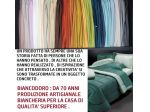 Trapunte matrimoniali , sartoriali e grandi firme , 8 modelli , vari prezzi .