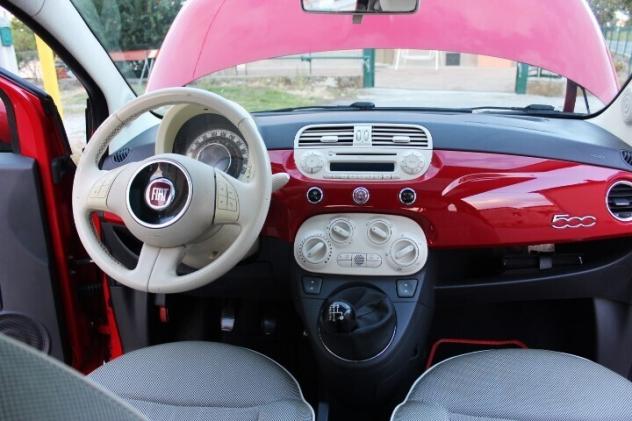 Fiat 500 1.2 Lounge TETTO PANORAMICO CERCHI IN LEGA RADIO CD CARROZZERIA SENZA UN GRAFFIO