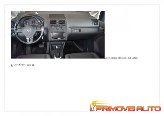 VOLKSWAGEN Touran 1.4 TSI DSG Highline EcoFuel rif. 21326343 - Foto 4