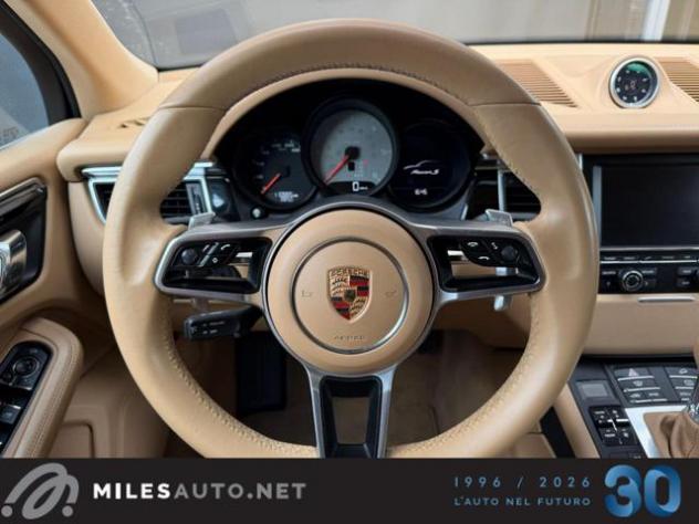 PORSCHE Macan S 3.0 D Pano Pasm 20" Service Porsche Approved rif. 23626342 - Foto 8