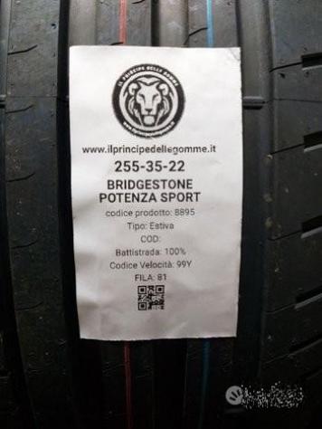 4 gomme 255 35 22 bridgestone a8895 - Foto 2