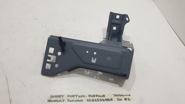 STAFFA PARAFANGO ANTERIORE DESTRO RENAULT Twingo III serie 625123299R Benzina 1.0 (14) - Foto 2